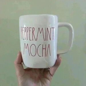 Rae Dunn  peppermint mocha mug